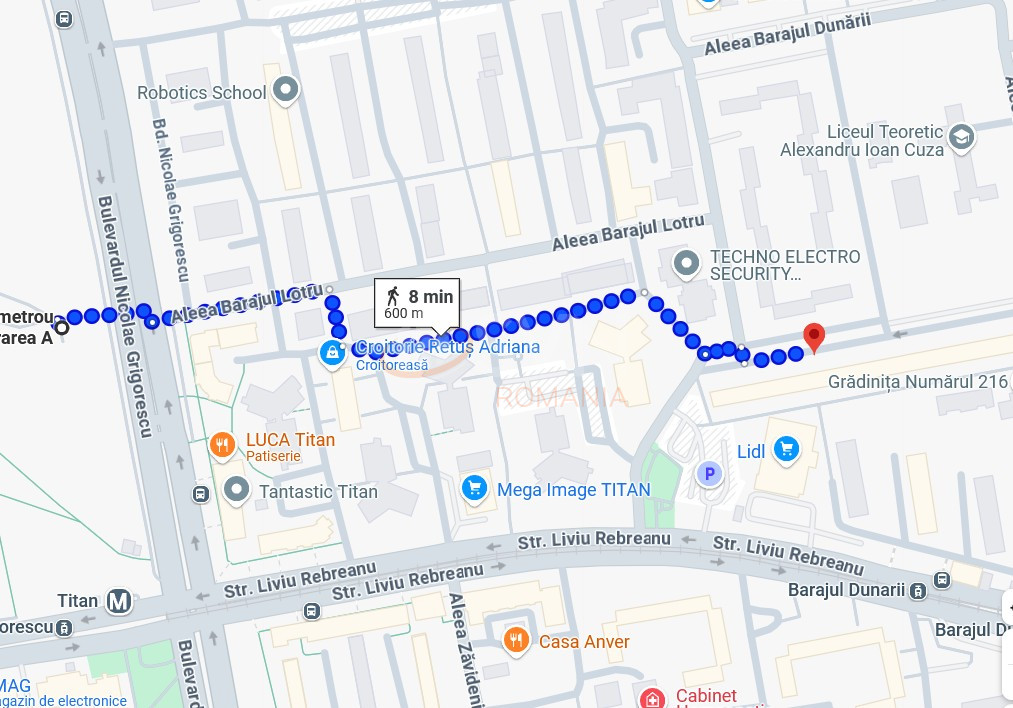 Apartament, 2 camere Bucuresti/Titan