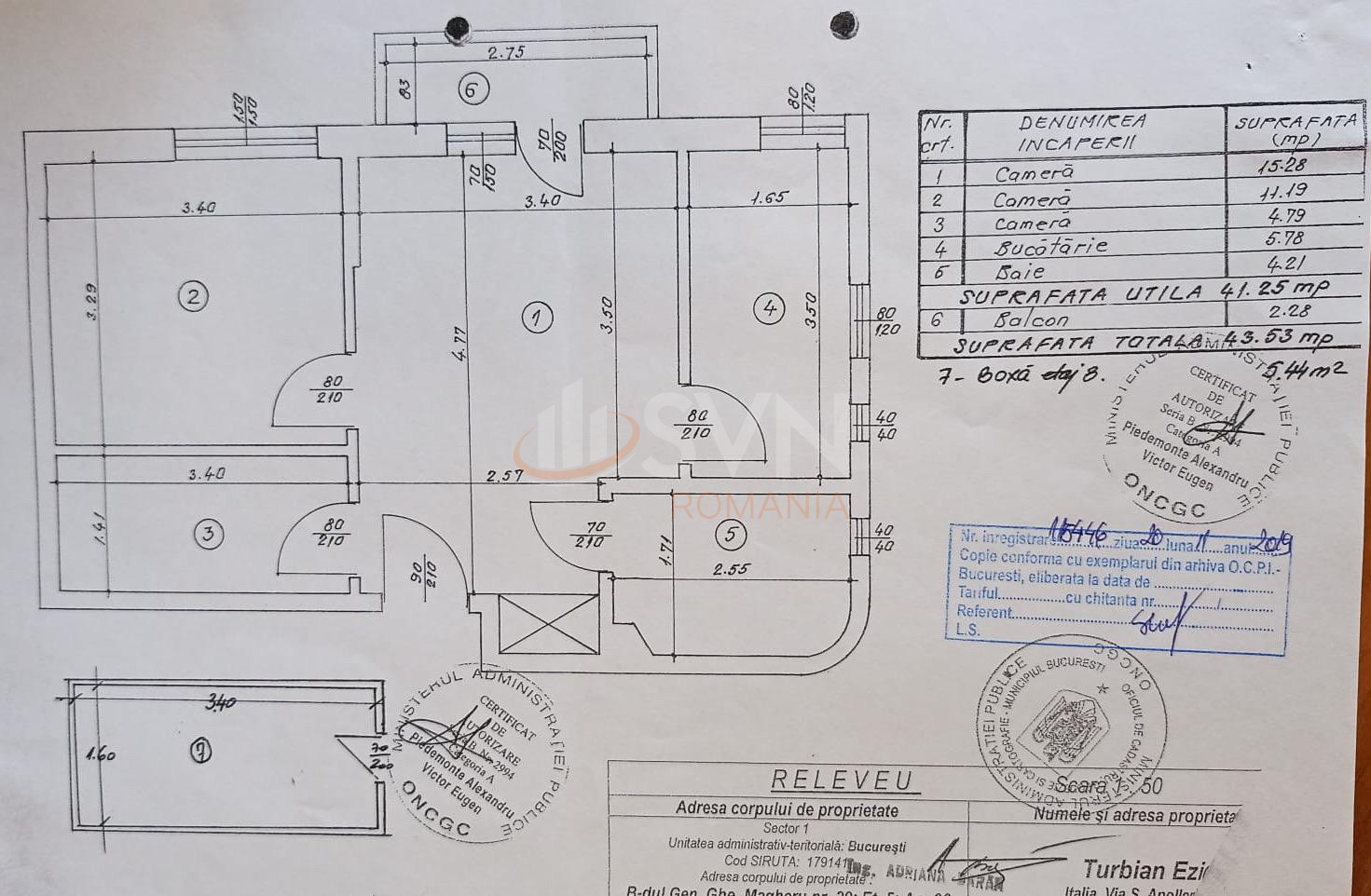 Apartament, 2 camere Bucuresti/Piata Romana