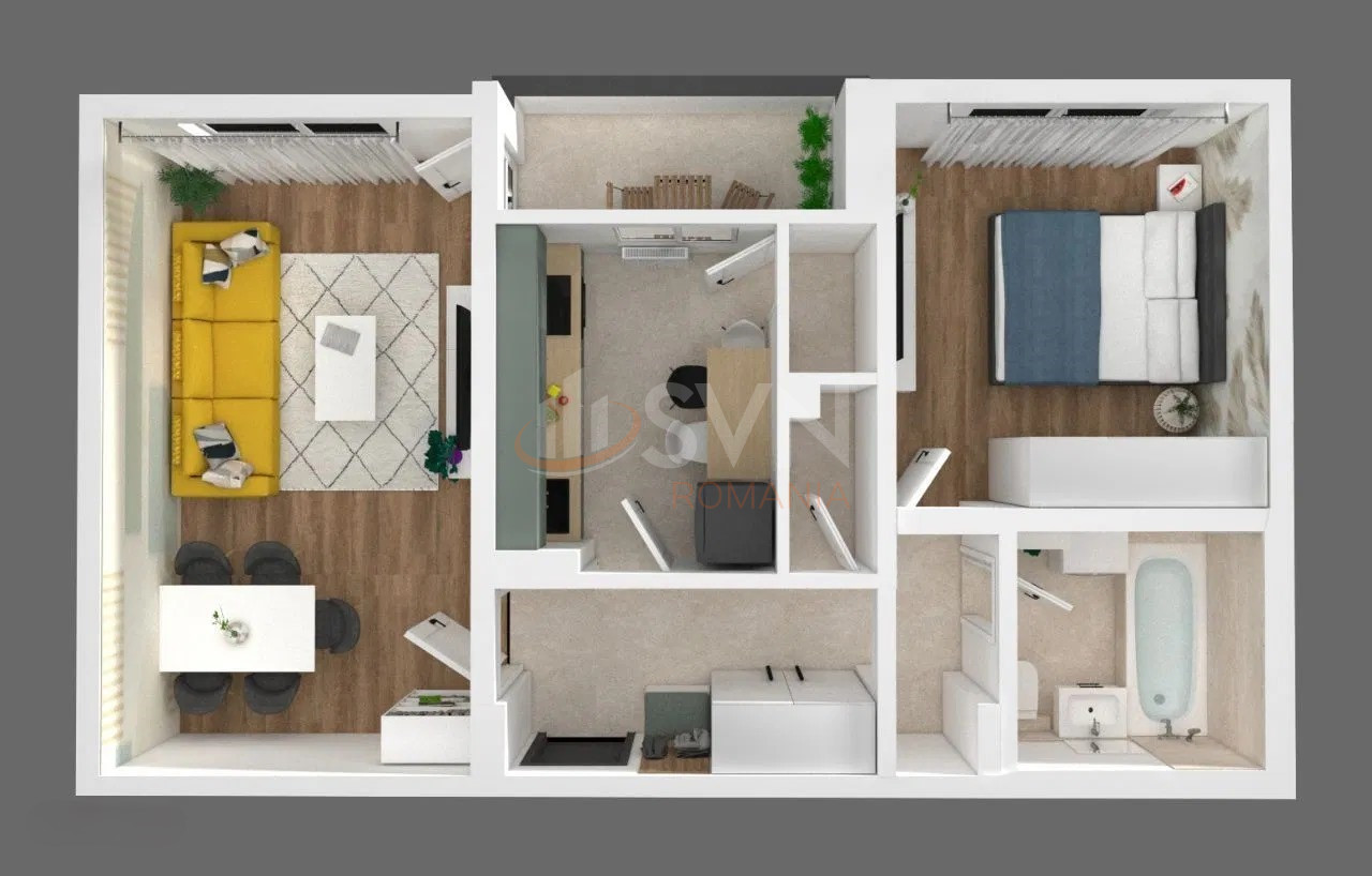 Apartament, 2 camere Bucuresti/Lacul Tei