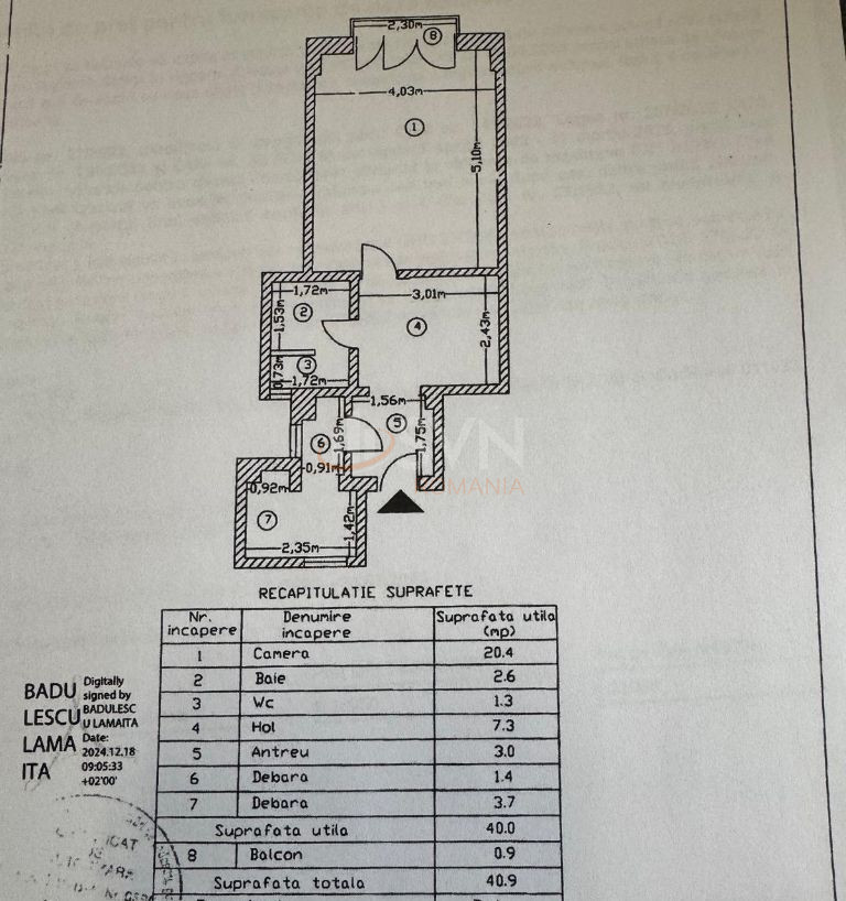 Apartament, 2 camere Bucuresti/Calea Victoriei