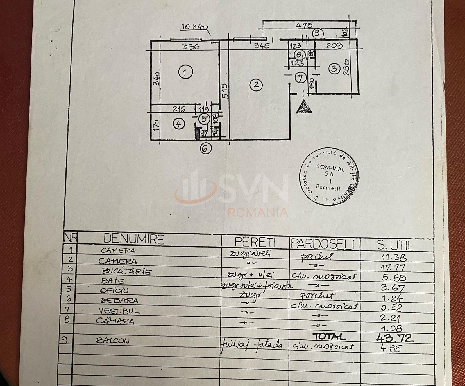 Apartament, 2 camere Bucuresti/Grivita