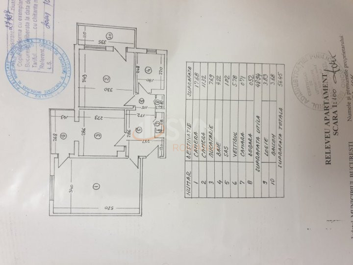 Apartament, 2 camere Bucuresti/Aviatiei