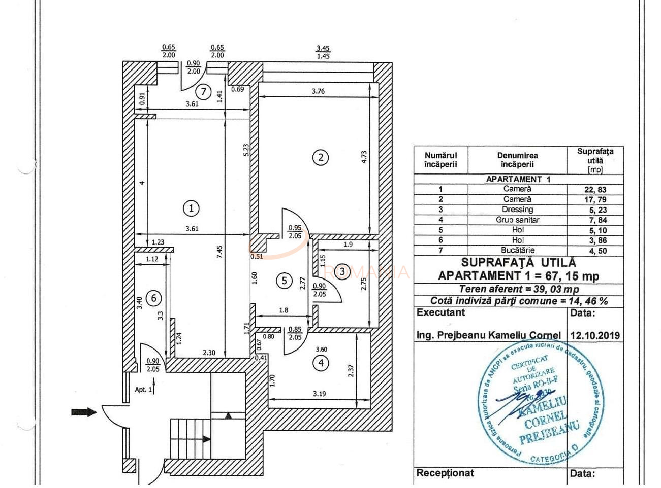 Apartament, 2 camere Bucuresti/Crangasi