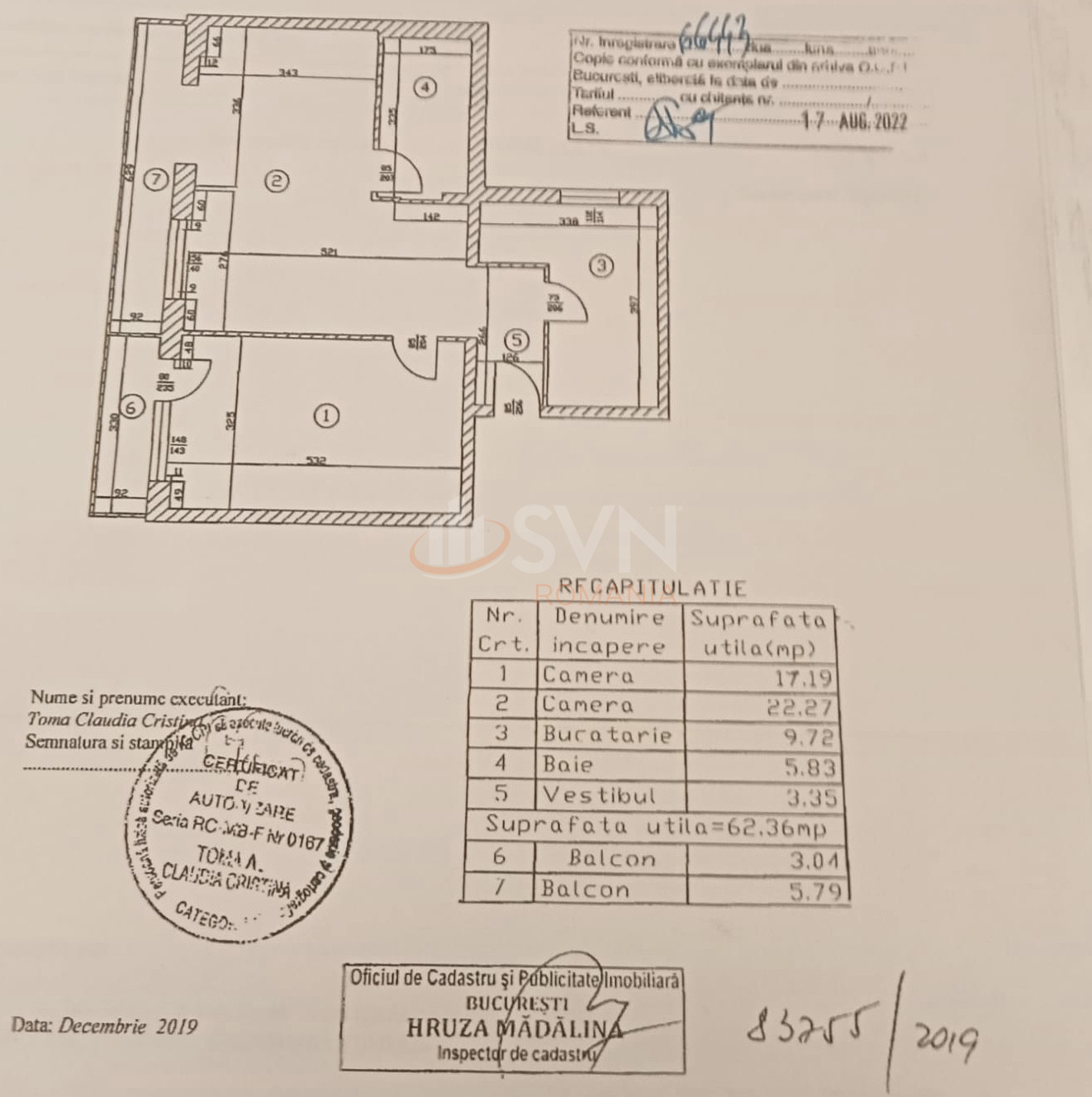 Apartament, 2 camere Bucuresti/Lacul Tei