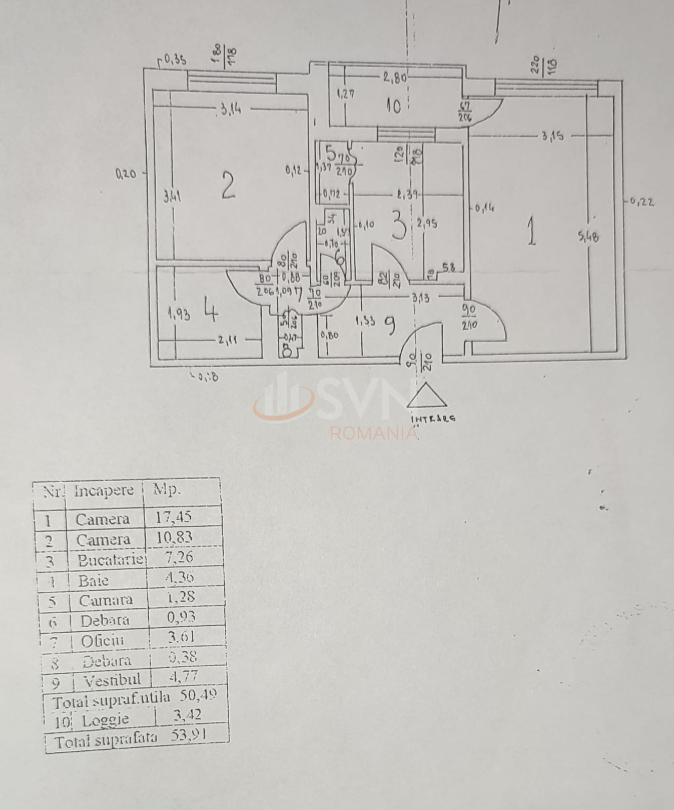Apartament, 2 camere Bucuresti/Crangasi