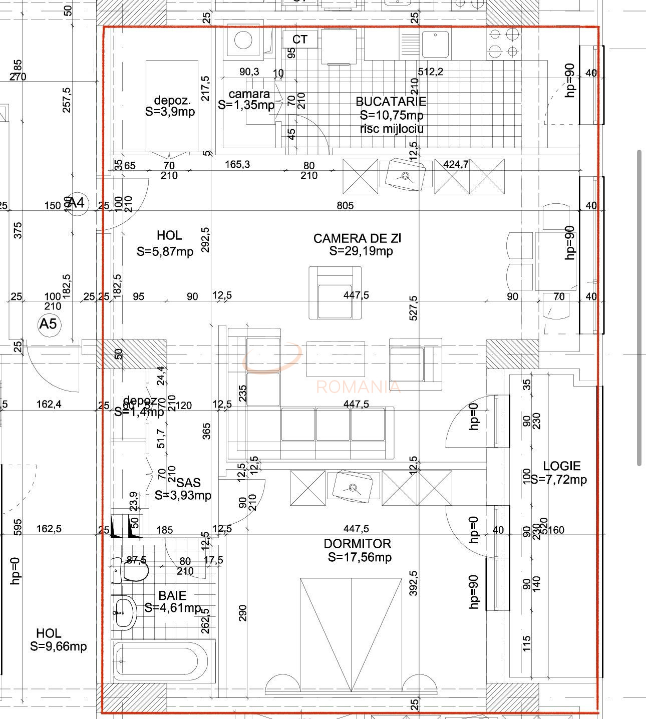 Apartament, 2 camere Ilfov/Voluntari