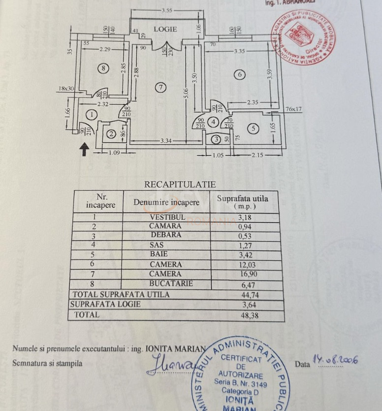 Apartament, 2 camere Bucuresti/Titan