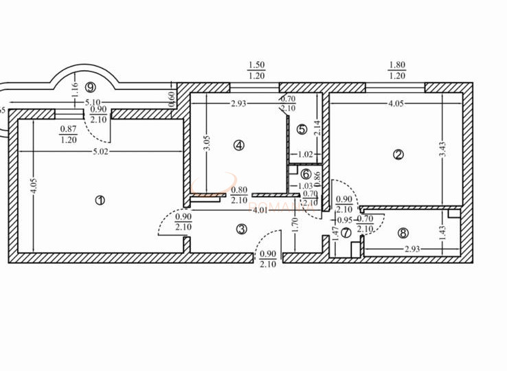 Apartament, 2 camere Bucuresti/13 Septembrie