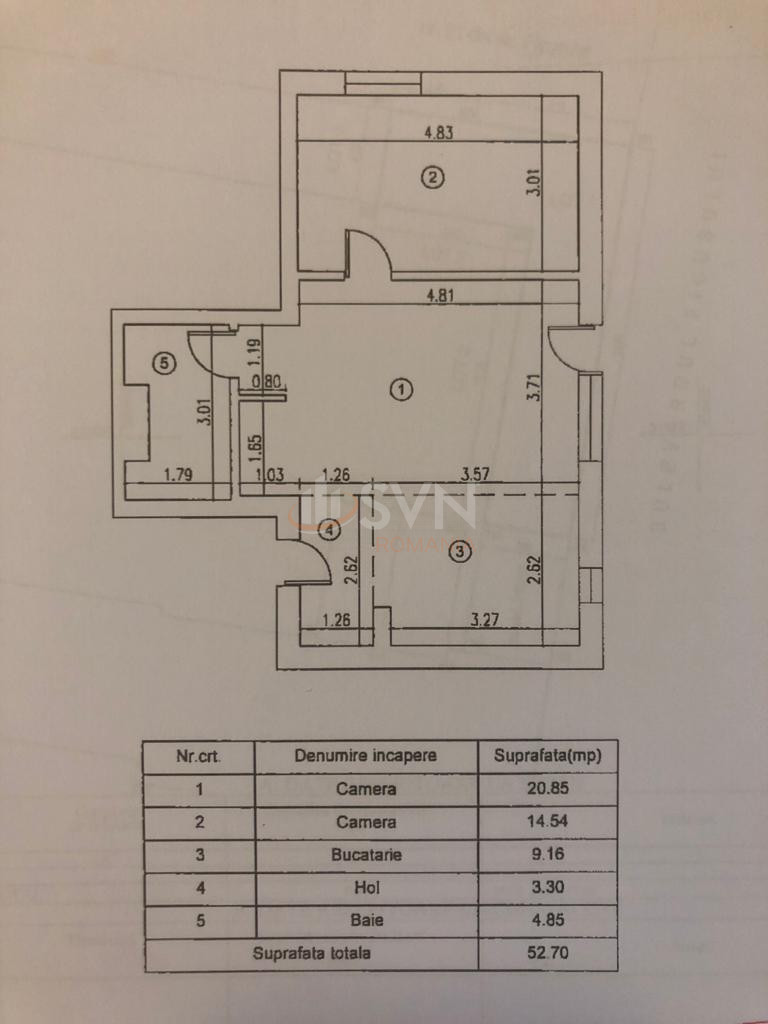 Apartament, 2 camere Bucuresti/Baneasa