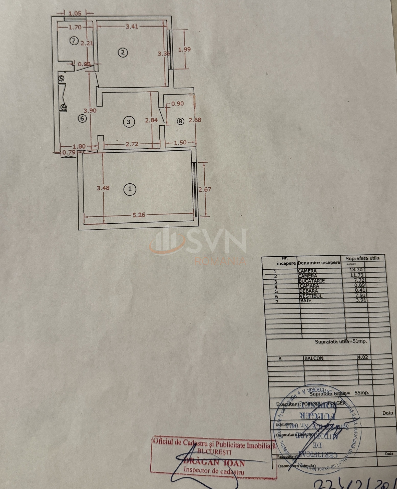 Apartament, 2 camere Bucuresti/Aviatiei