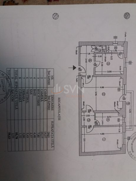 Apartament, 2 camere Bucuresti/Aviatiei