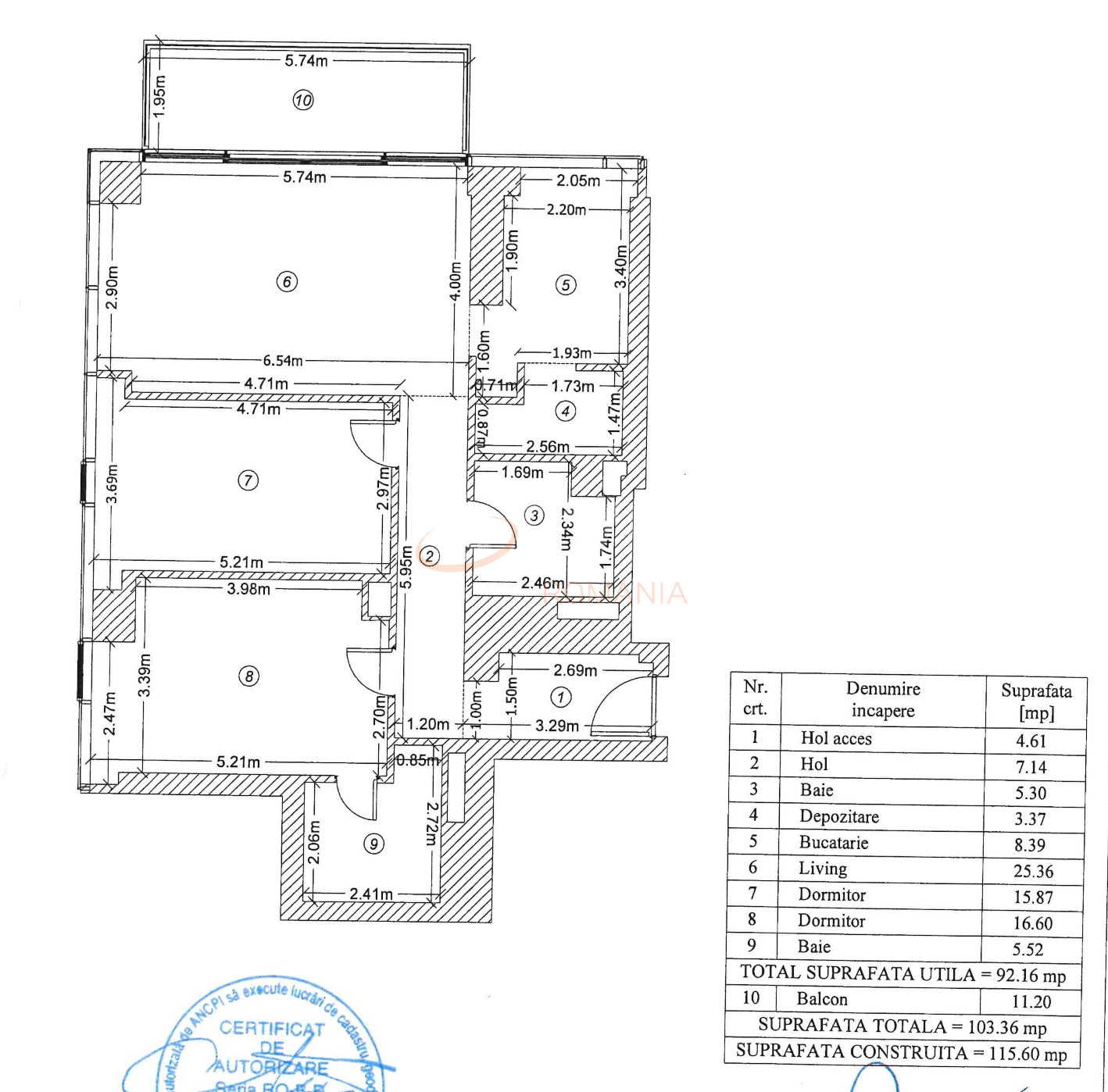 Apartament, 3 camere Bucuresti/Primaverii