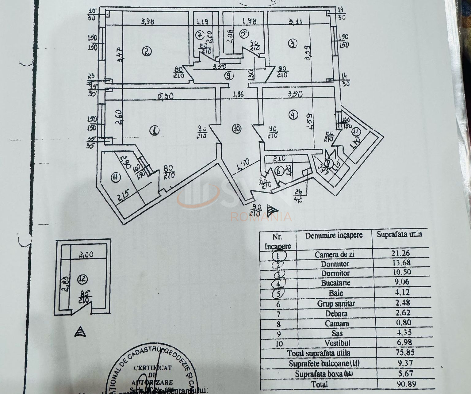 Apartament, 3 camere Bucuresti/13 Septembrie