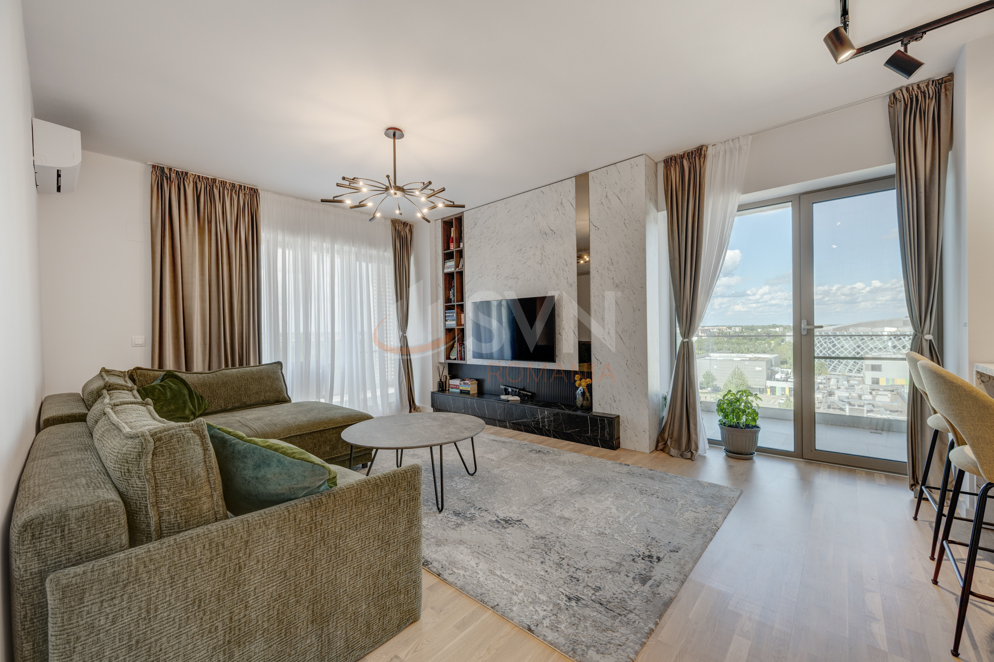 Apartament, 3 camere Bucuresti/Straulesti