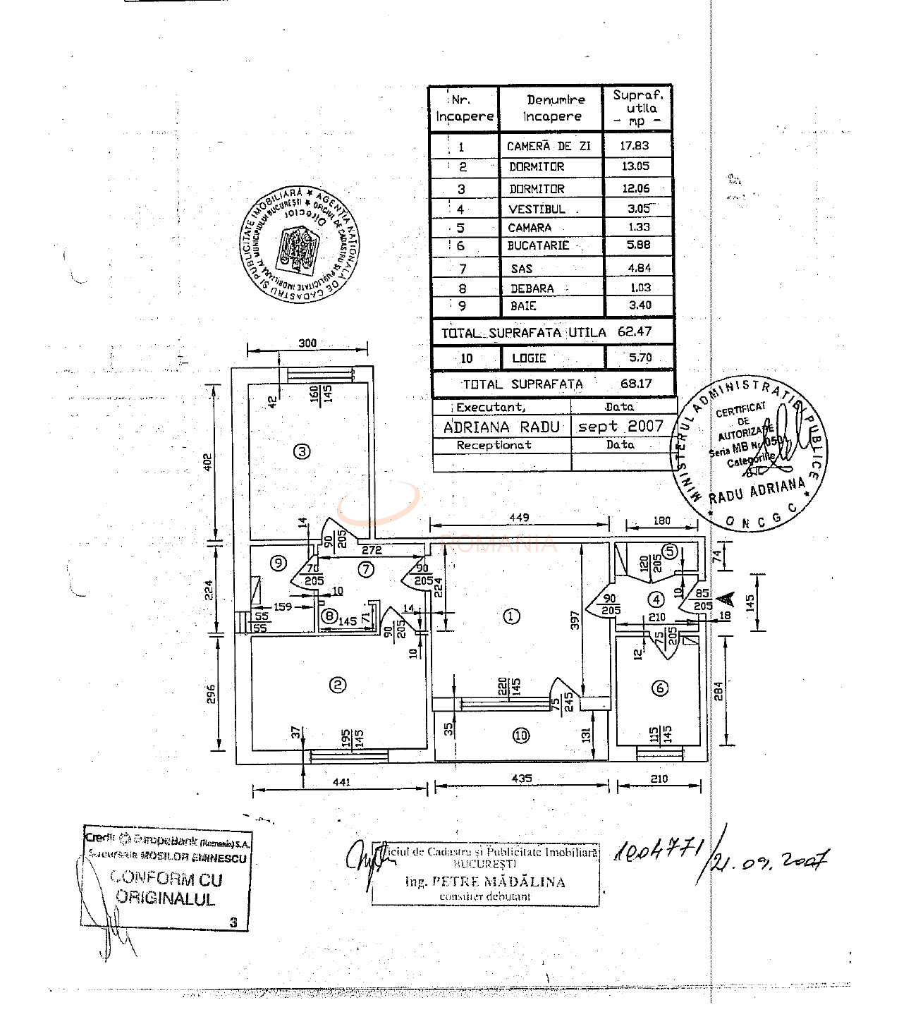 Apartament, 3 camere Bucuresti/Colentina