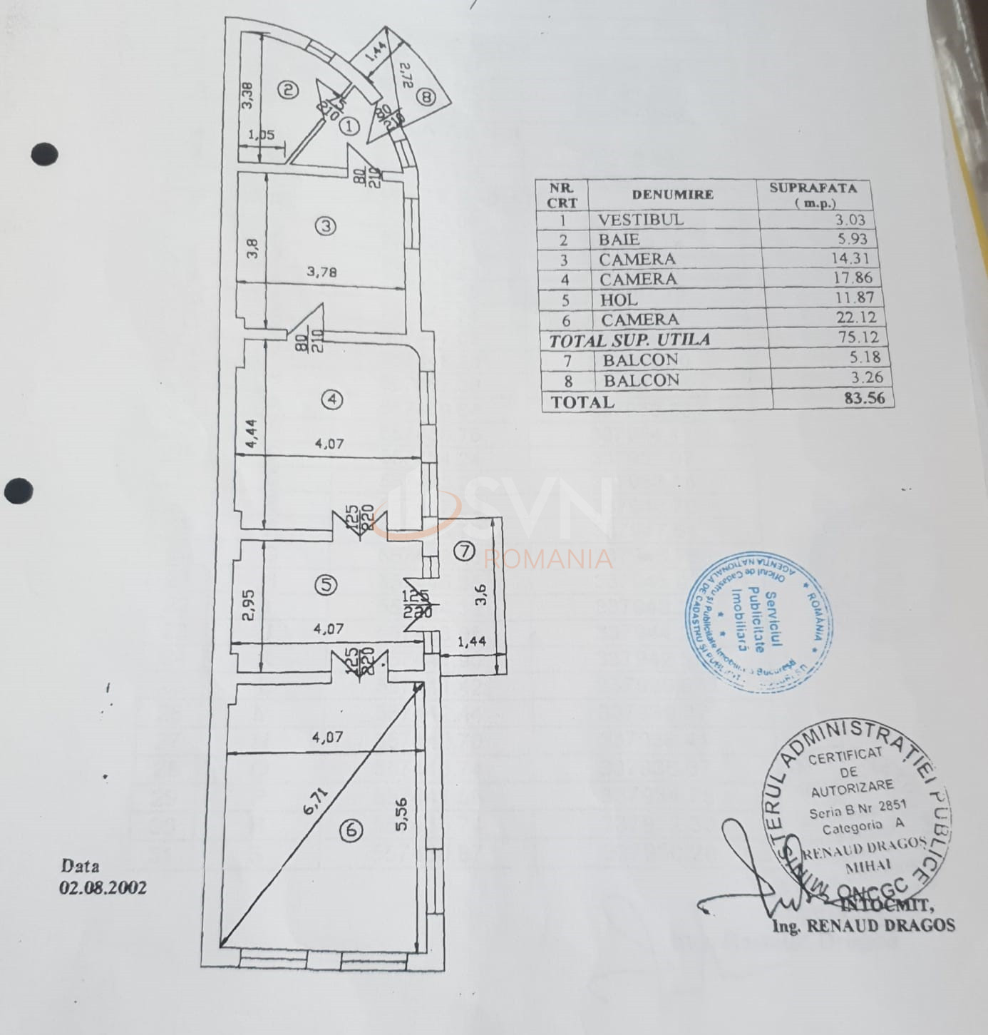 Apartament, 3 camere Bucuresti/Mosilor
