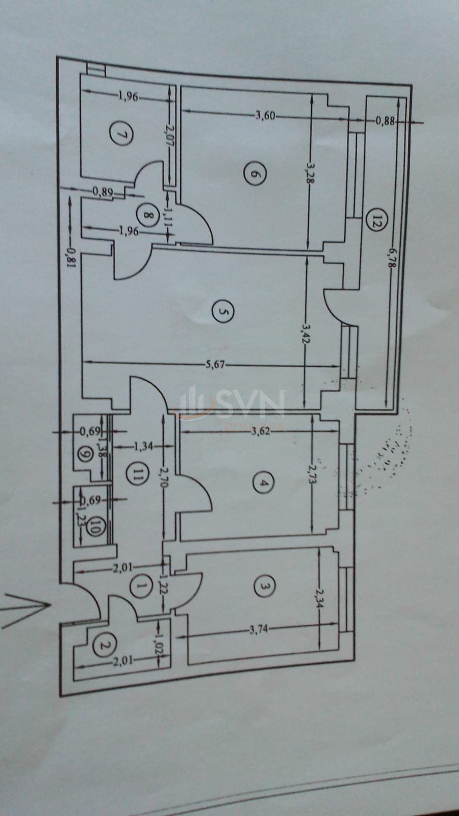 Apartament, 3 camere Bucuresti/Titulescu