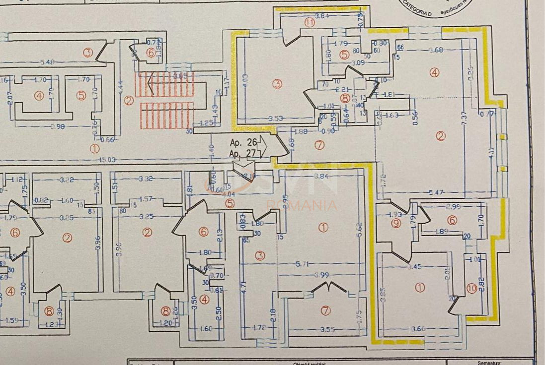 Apartament, 3 camere Bucuresti/Piata Romana