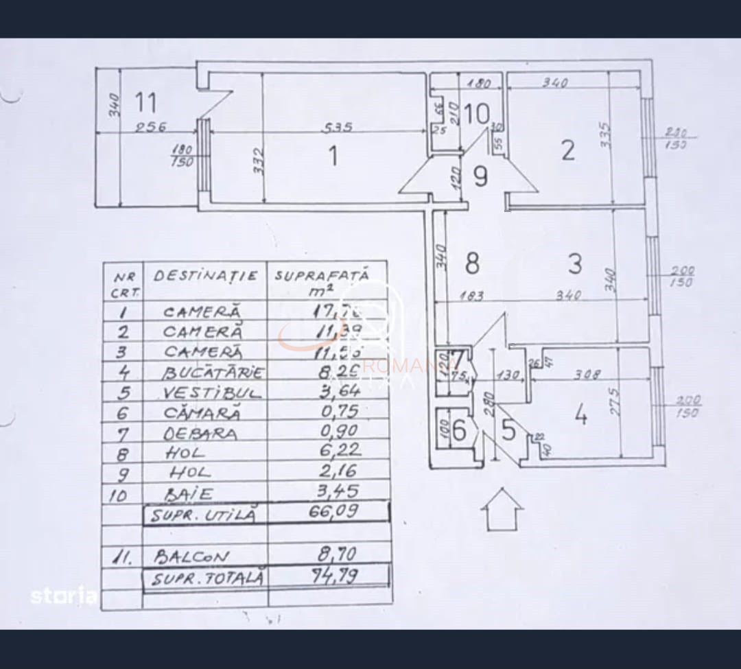 Apartament, 3 camere Bucuresti/Pantelimon