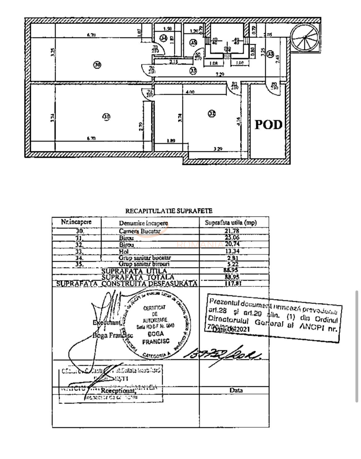 Apartament, 3 camere Bucuresti/Floreasca