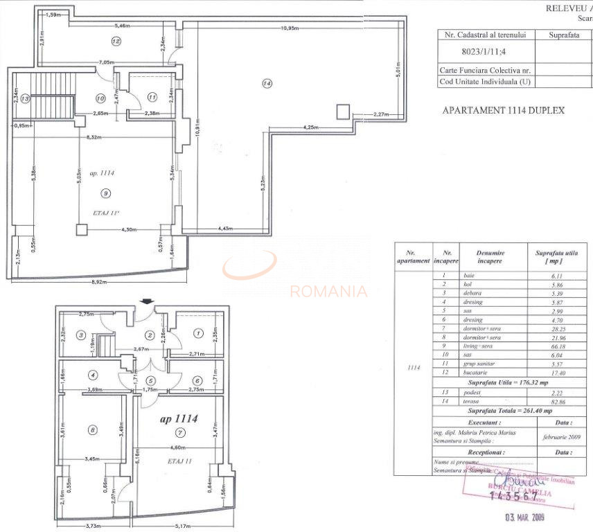 Apartament, 3 camere Bucuresti/Calea Plevnei