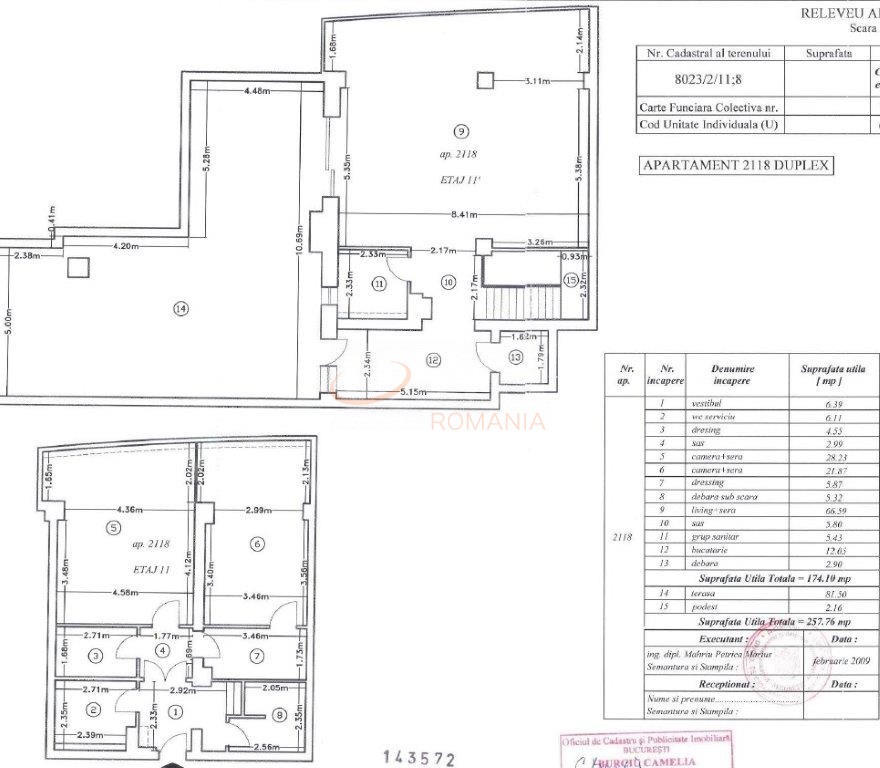 Apartament, 3 camere Bucuresti/Calea Plevnei