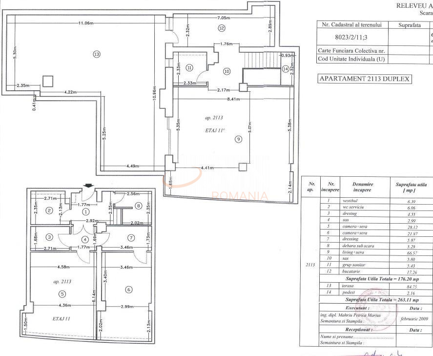 Apartament, 3 camere Bucuresti/Calea Plevnei