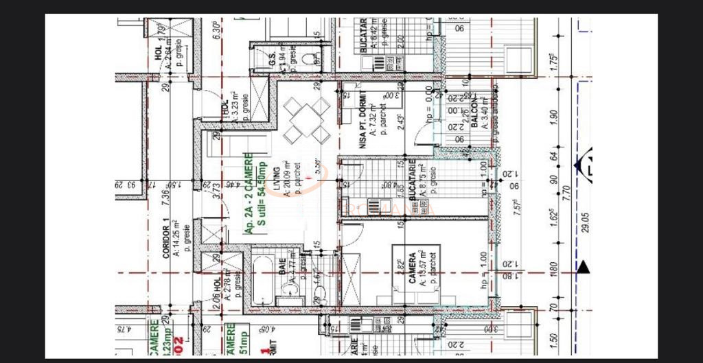 Apartament, 3 camere Cluj/Zorilor