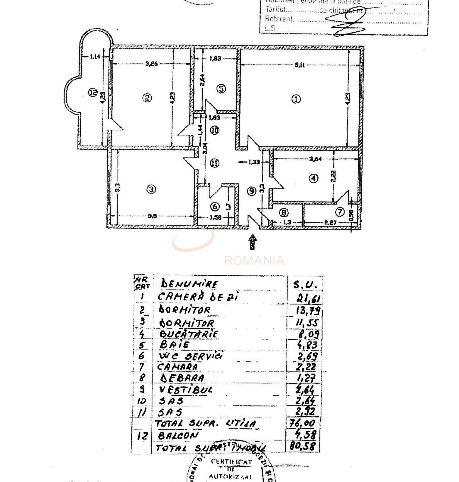 Apartament, 3 camere Bucuresti/Vitan
