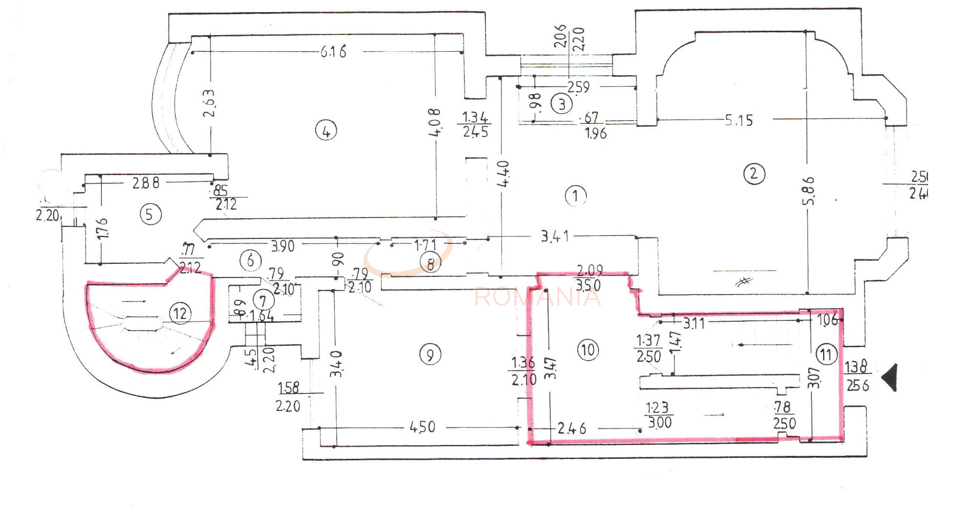 Apartament, 3 camere Bucuresti/Cismigiu