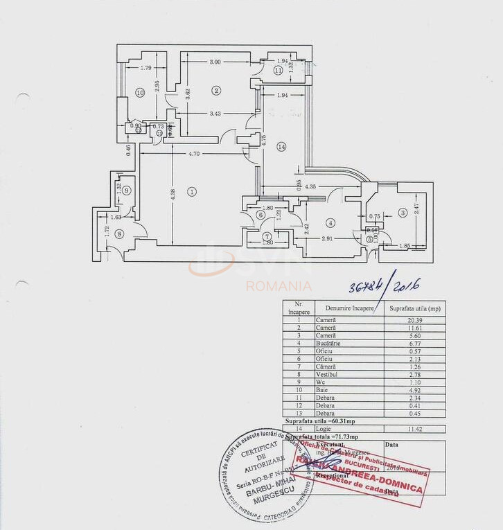 Apartament, 3 camere Bucuresti/Cismigiu