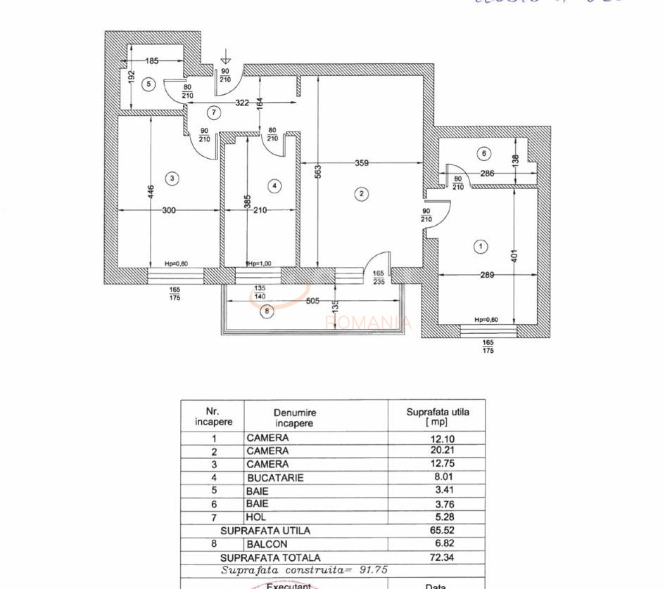 Apartament, 3 camere Bucuresti/Grozavesti
