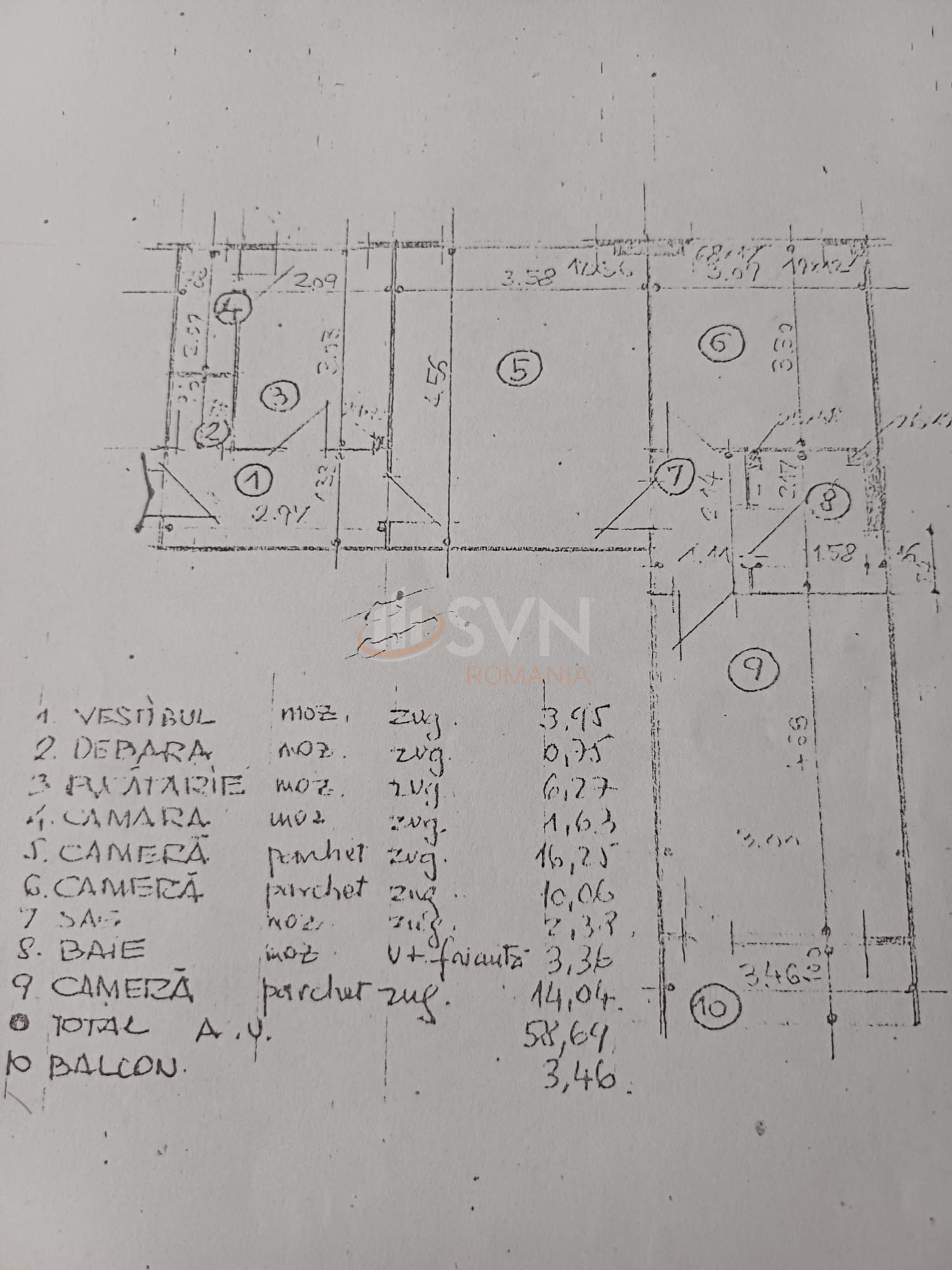 Apartament, 3 camere Bucuresti/Stefan Cel Mare
