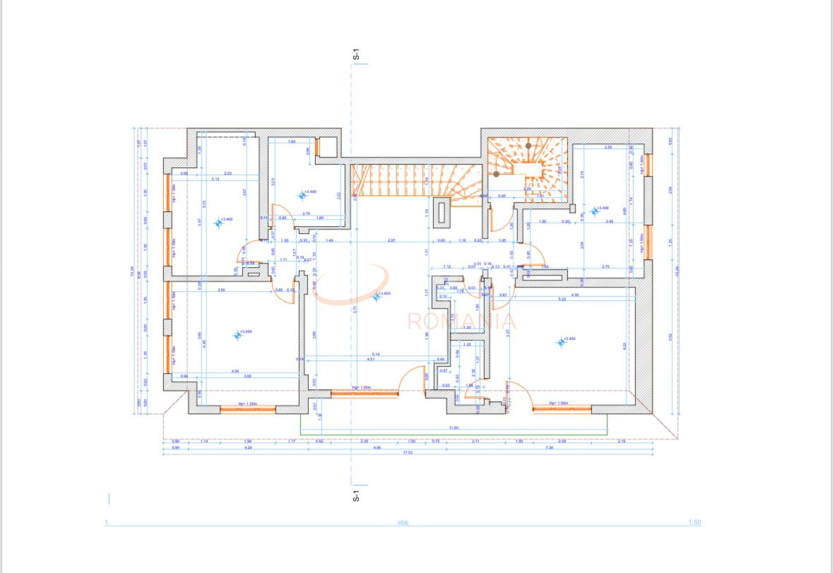 Apartament, 3 camere Bucuresti/Primaverii