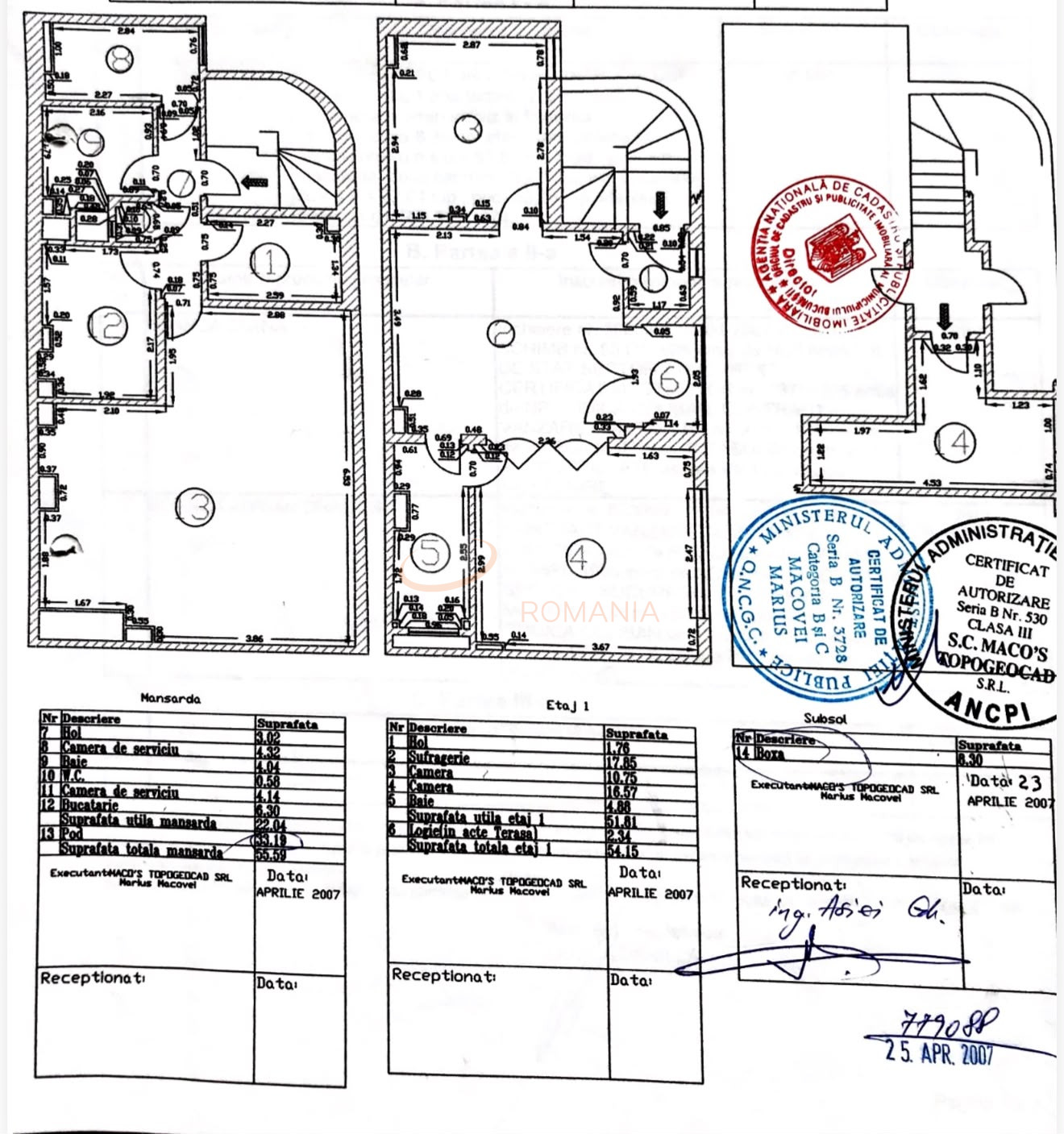 Apartament, 3 camere Bucuresti/Armeneasca