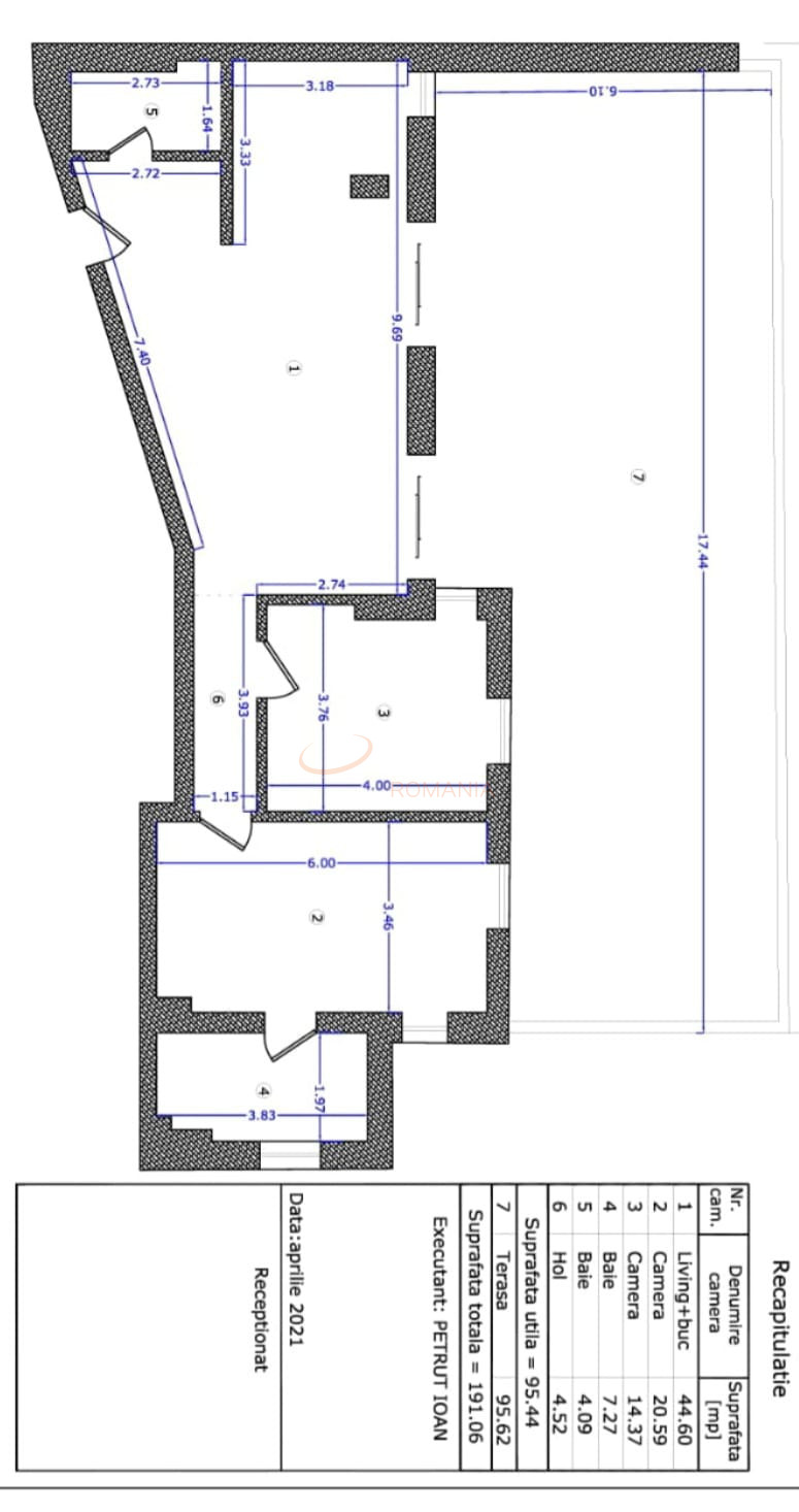Apartament, 3 camere Bucuresti/Gradina Icoanei