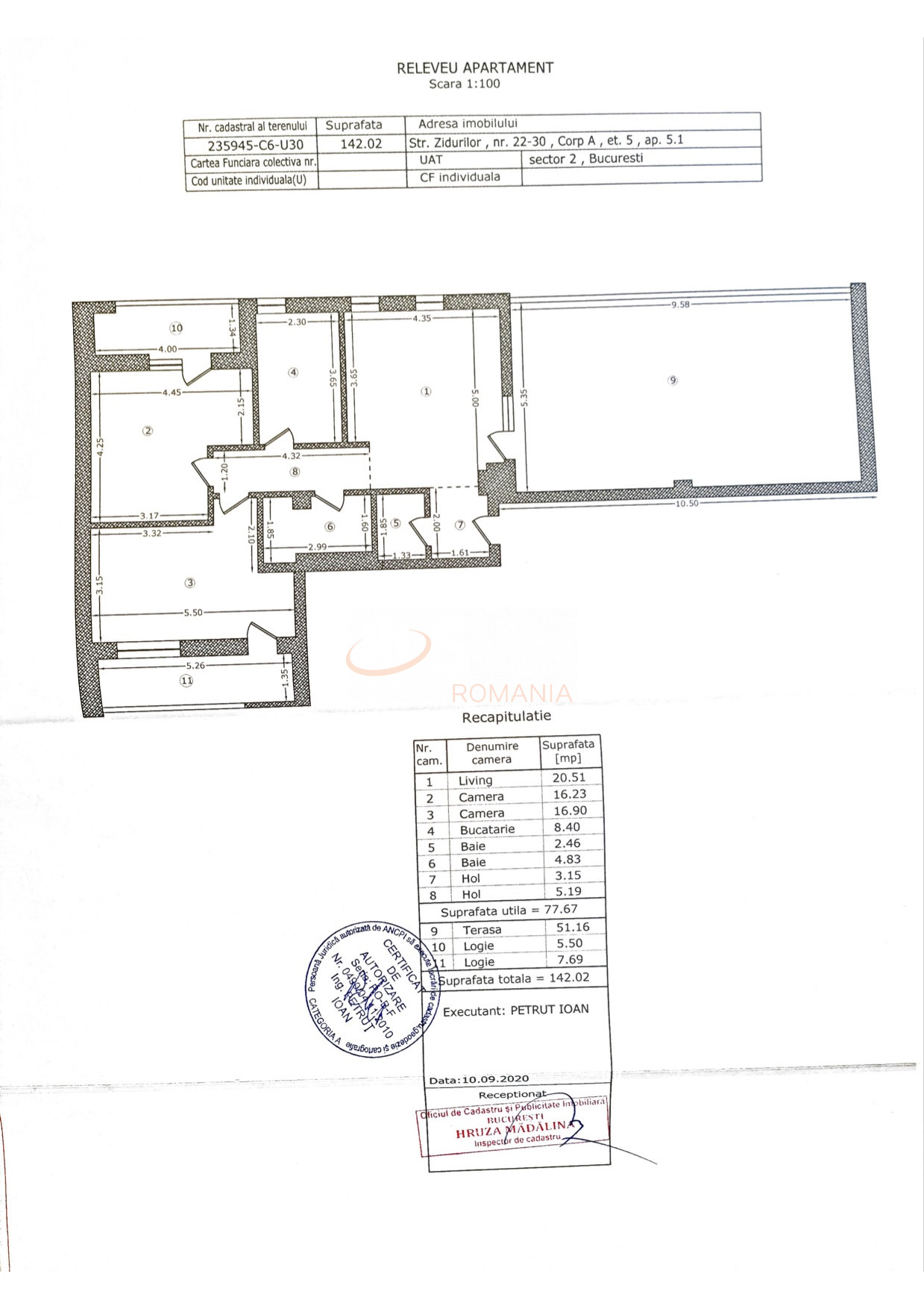 Apartament, 3 camere Bucuresti/Iancului