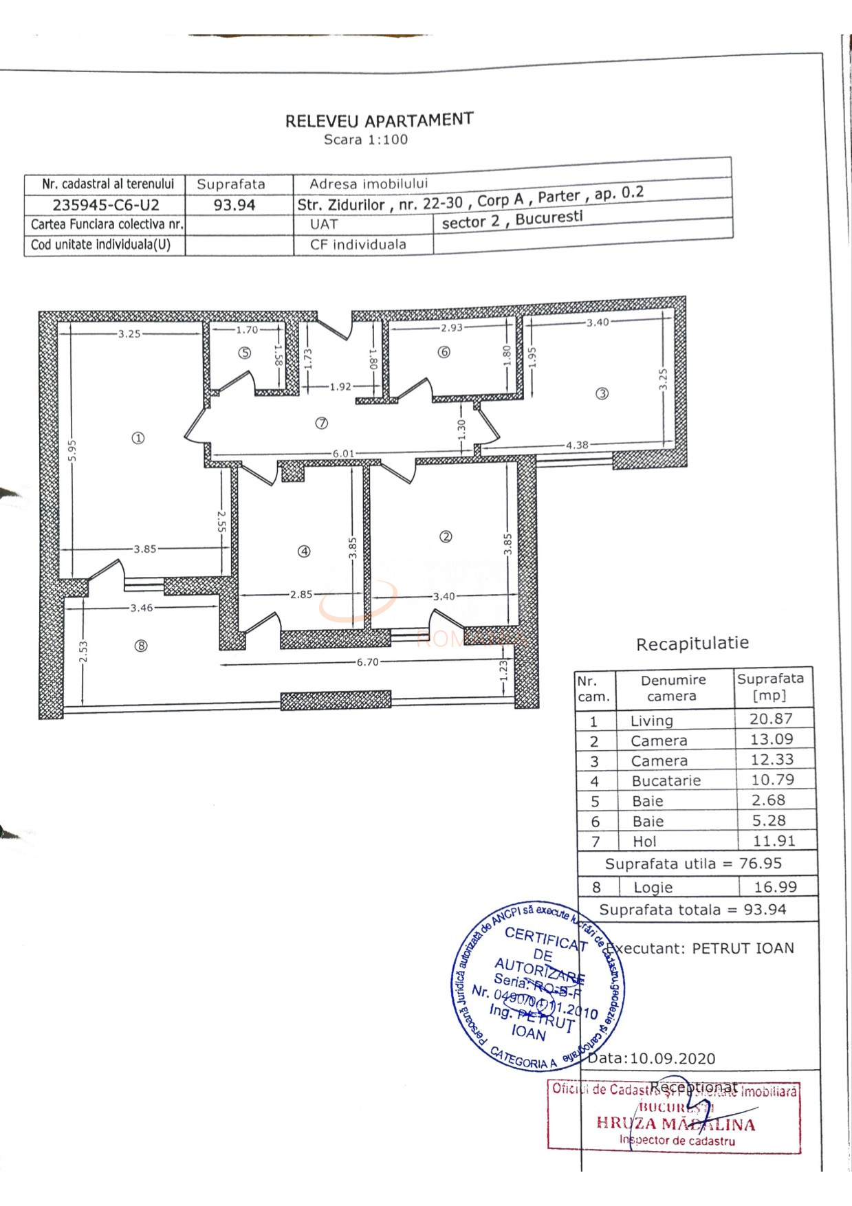 Apartament, 3 camere Bucuresti/Iancului