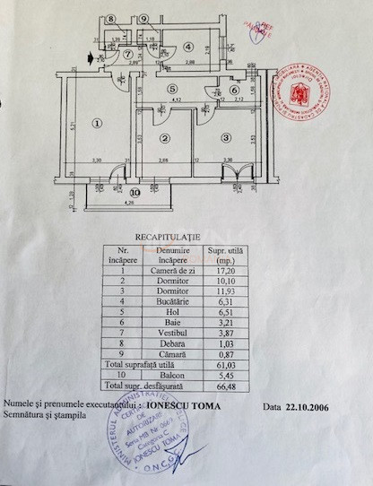 Apartament, 3 camere Bucuresti/Titan