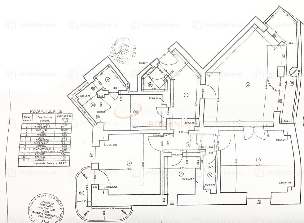 Apartament, 3 camere Bucuresti/Decebal