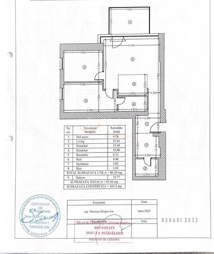 Apartament, 3 camere Bucuresti/Herastrau