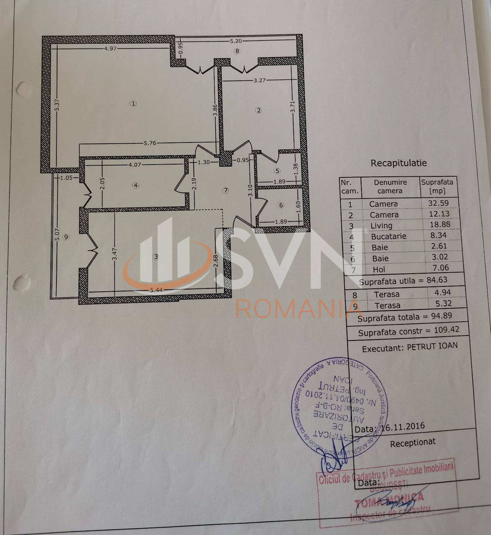 Apartament, 3 camere Bucuresti/Bucurestii Noi