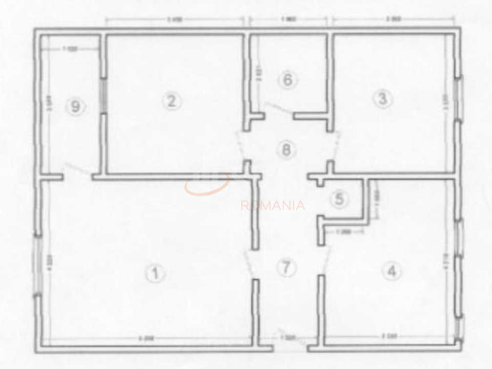 Apartament, 3 camere Bucuresti/Unirii (s3)