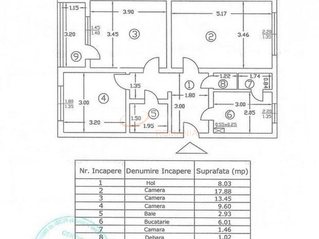Apartament, 3 camere Bucuresti/Politehnica