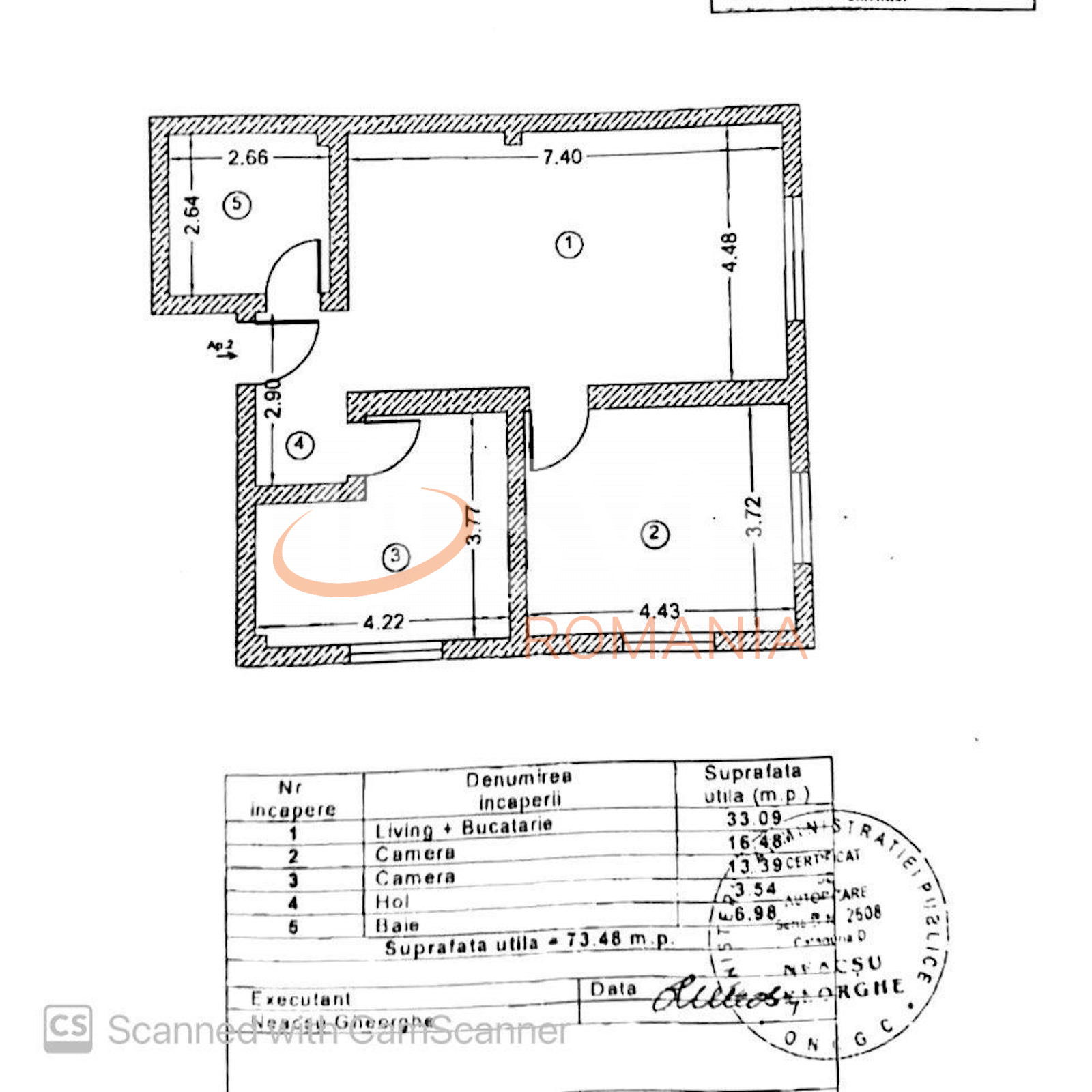 Apartament, 3 camere Bucuresti/Bucurestii Noi
