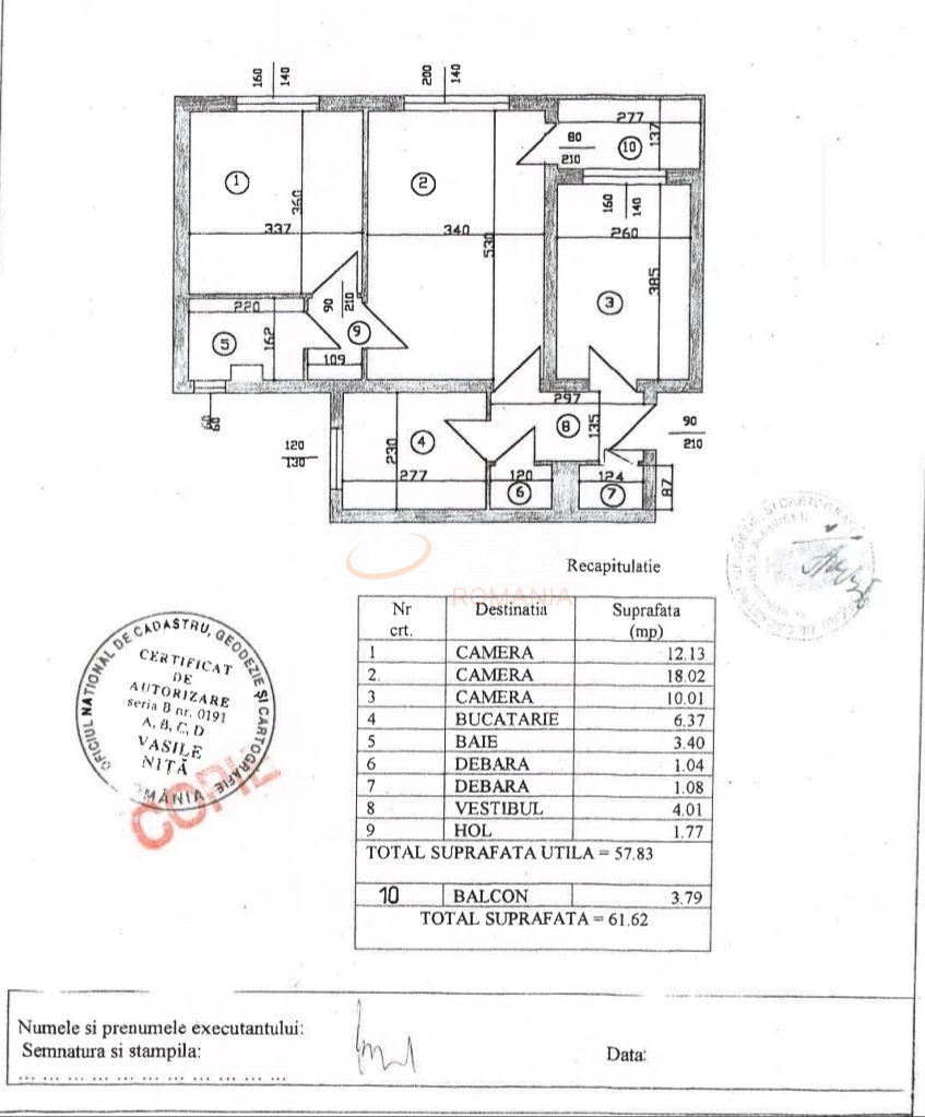 Apartament, 3 camere Bucuresti/Titan