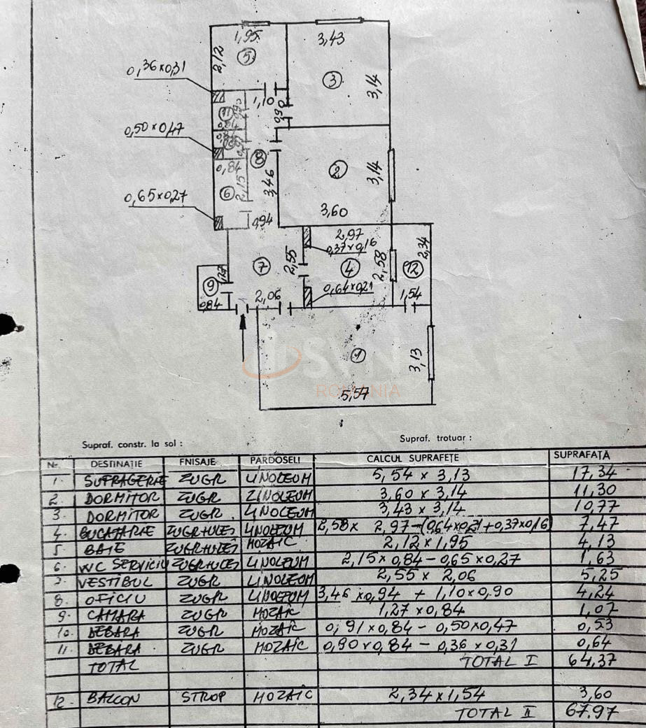 Apartament, 3 camere Bucuresti/Crangasi