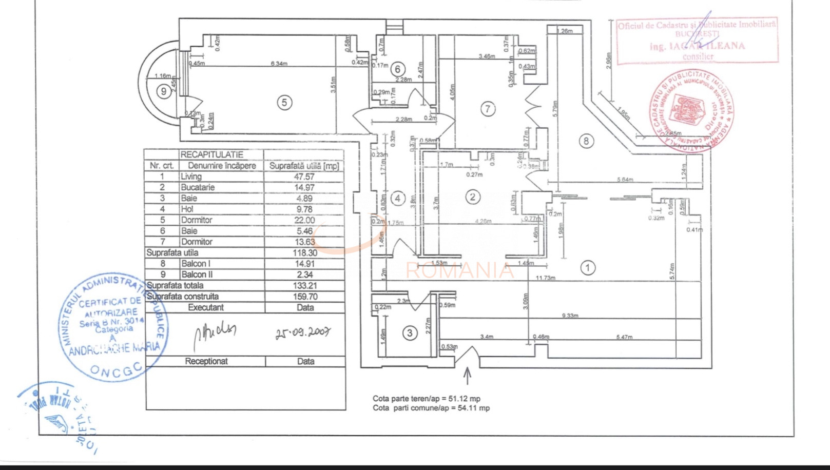 Apartament, 3 camere Bucuresti/Stefan Cel Mare