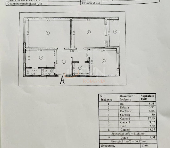 Apartament, 3 camere Bucuresti/Rahova