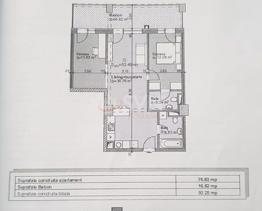 Apartament, 3 camere Cluj/Gheorgheni